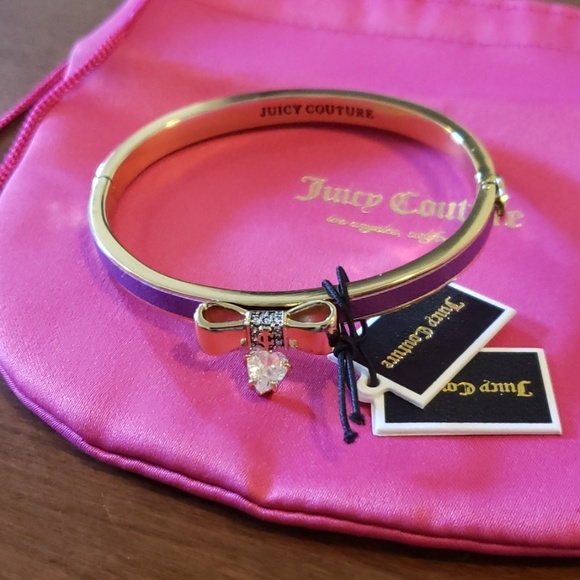 Juicy Couture Jewelry - Juicy Couture purple-bow bangle bracelet Juicy Couture Jewelry - Juicy Couture purple-bow bangle bracelet